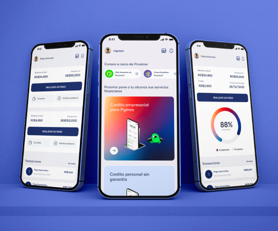FINTECH PROXIMA APP project detail
