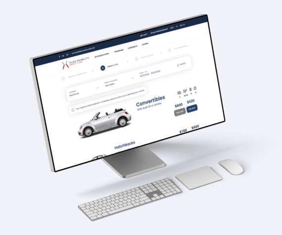FLEX MOBILITY RENT CAR project detail