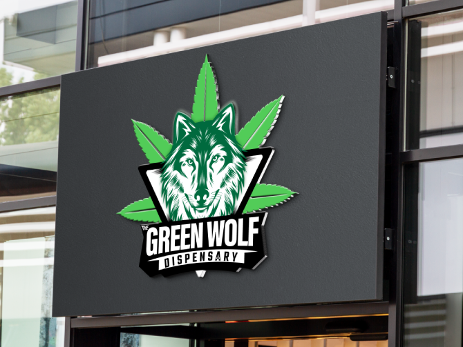 THE GREEN WOLF supporting visual