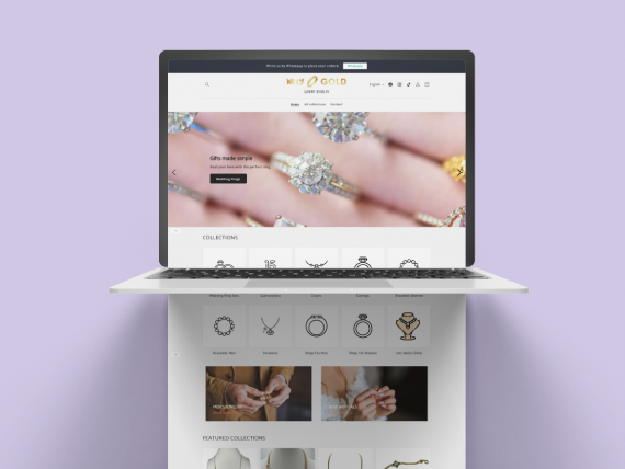 WILLY GOLD STORE supporting visual